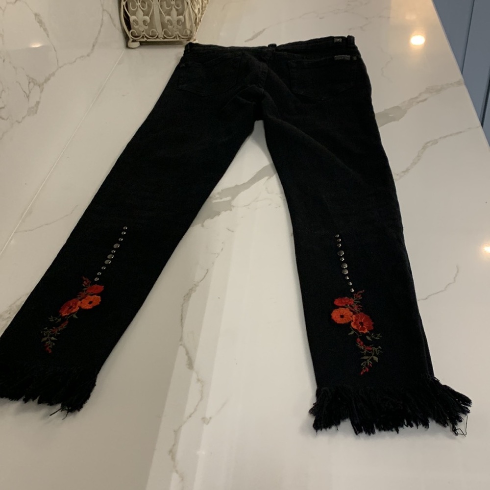 7 in mindkind  black jean fit xxs  it kid size 12
